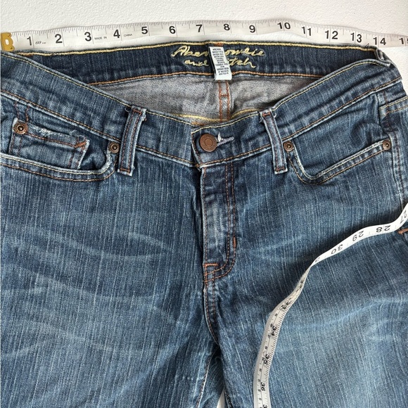 Abercrombie & Fitch Madison Jeans Stretch Bootcut Denim Blue Women's Size 6R - Picture 5 of 7